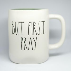 But First, PRAY Rae Dunn mug